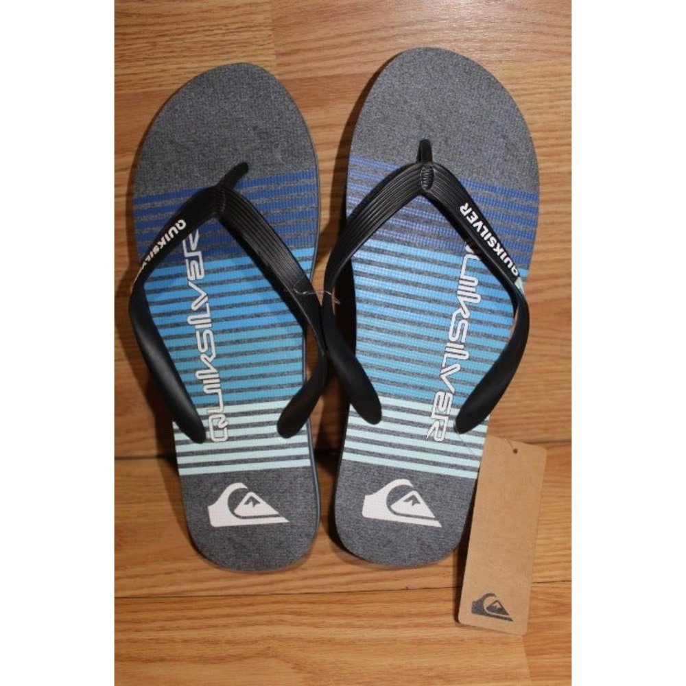 NWT Molokai Point Break  Quiksilver Flip-Flops Size: 12 AQYL101199